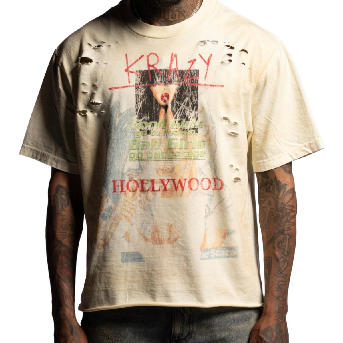 KRAZY AMBITIONS "BAD GIRL" SS TEE