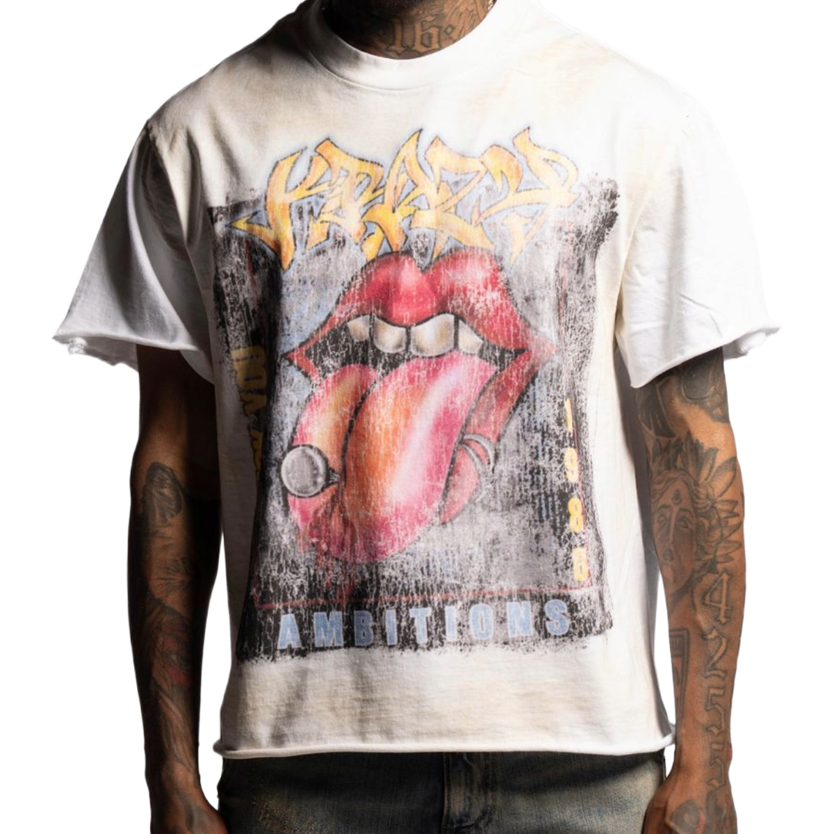 KRAZY AMBITIONS "1980 GRAFFITI" SS TEE