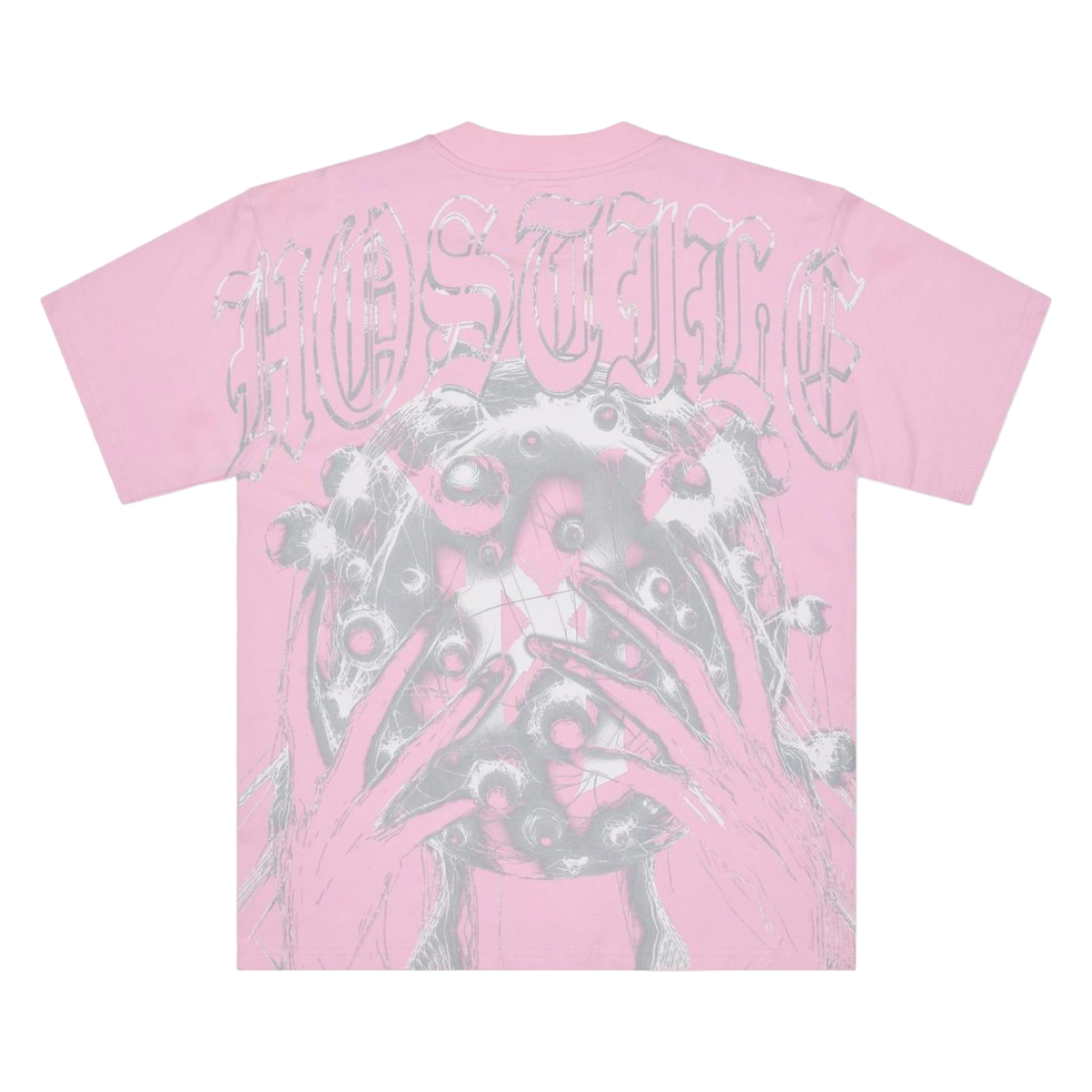 XHOSTILE "HALO" SS TEE (PINK)