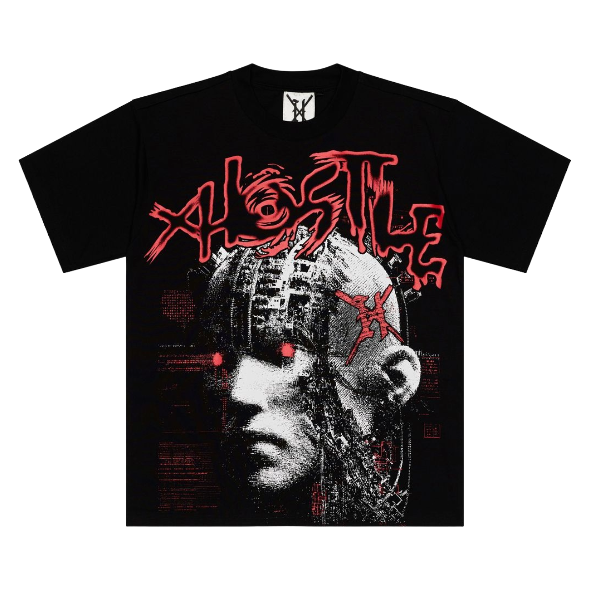 XHOSTILE "LOST IDENTITY" SS TEE (BLK)