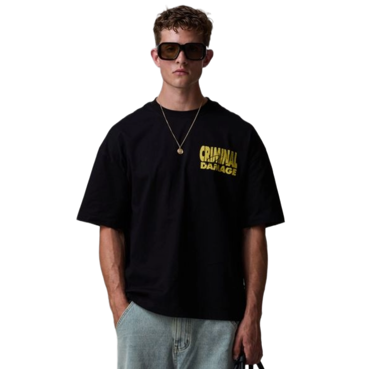 CD "EVERYTHING MUST GO" SS TEE (BLK)