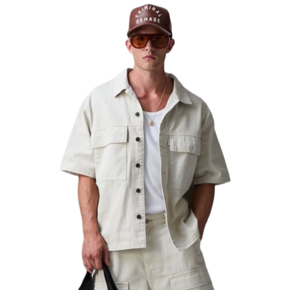 CD "LOGO MECHANIC" BUTTON UP
