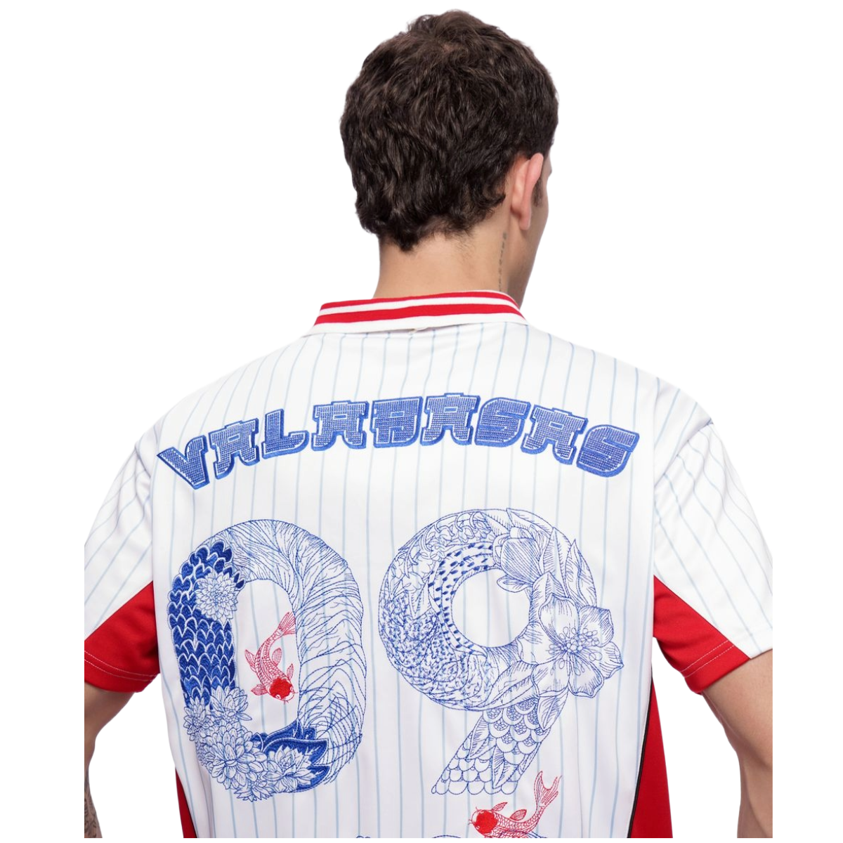 VALABASAS "DRAGONFIELD" JERSEY (WHT/RED)