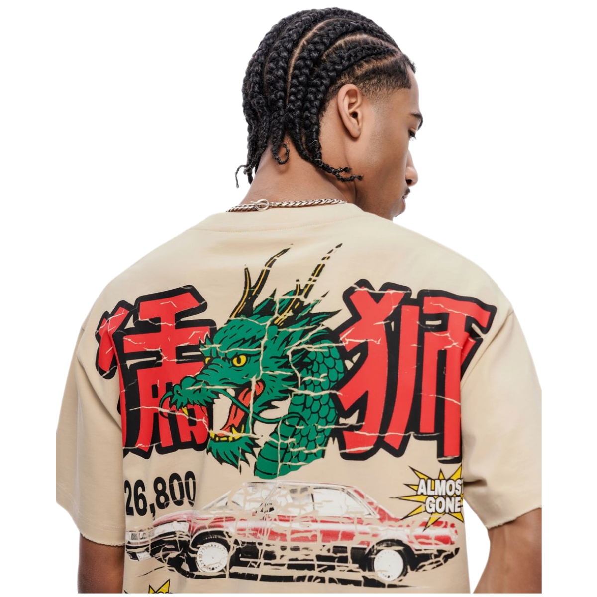 VALABASAS "JAPANESE MOTORS" SS TEE (BEIGE)