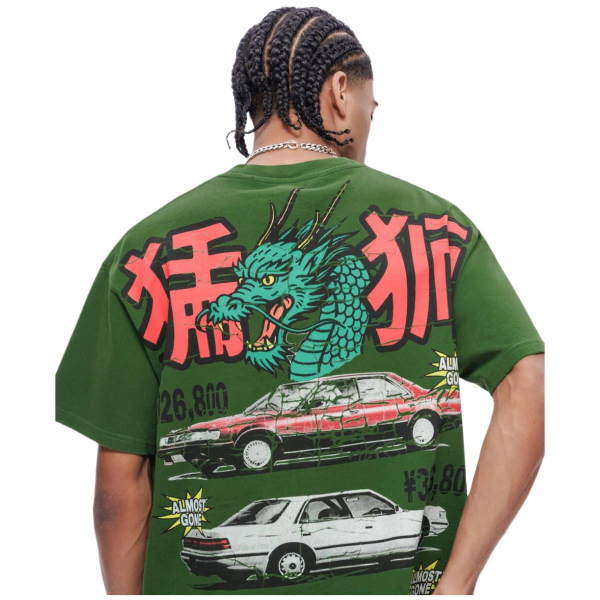 VALABASAS "JAPANESE MOTORS" SS TEE (GRN)