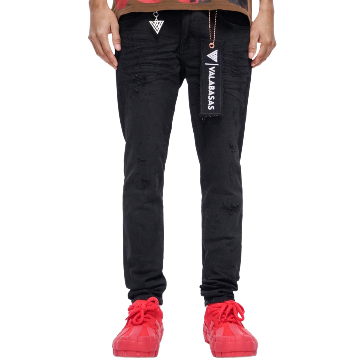 VALABASAS "BLACKOUT" SKINNY DENIM (BLK WASH)