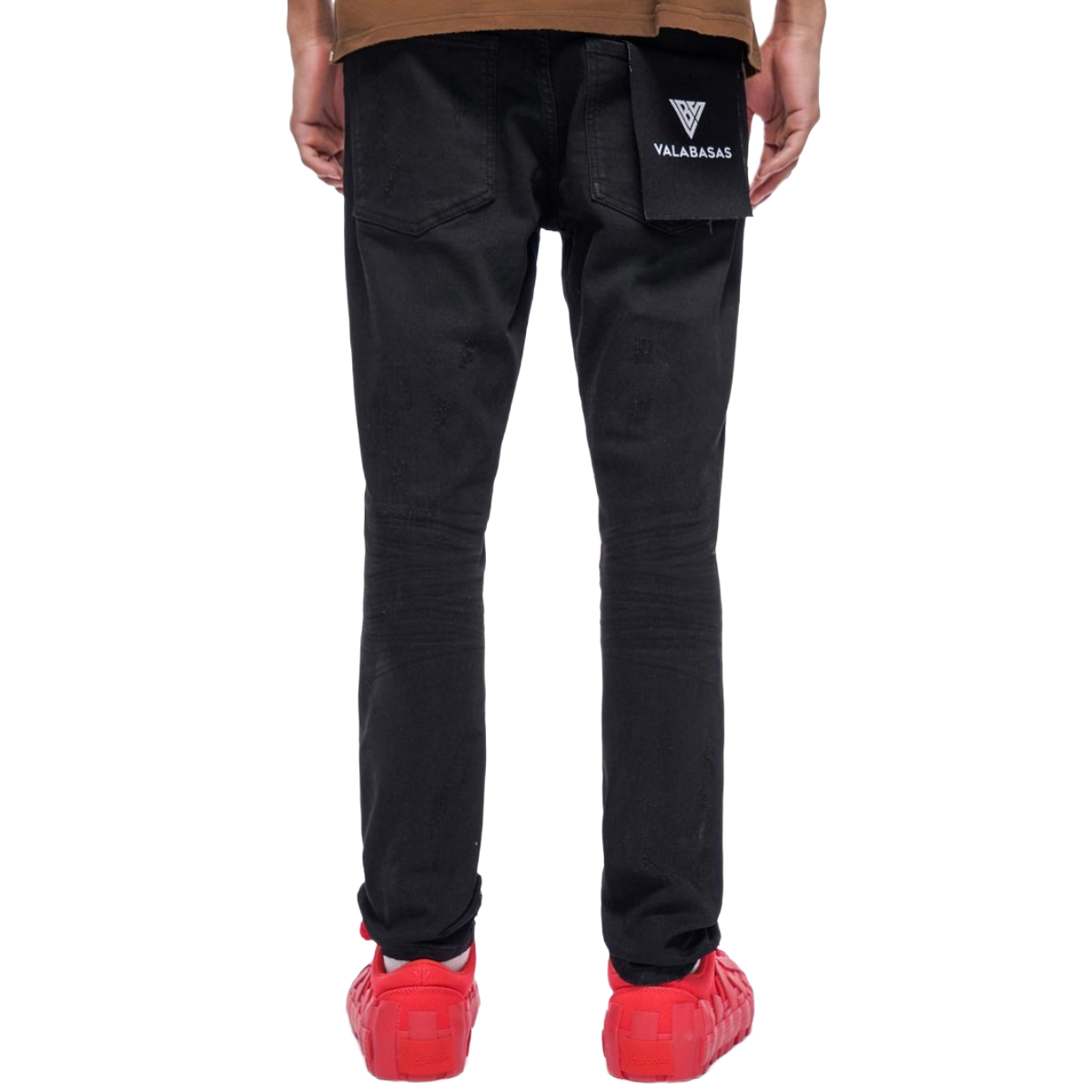 VALABASAS "BLACKOUT" SKINNY DENIM (BLK WASH)