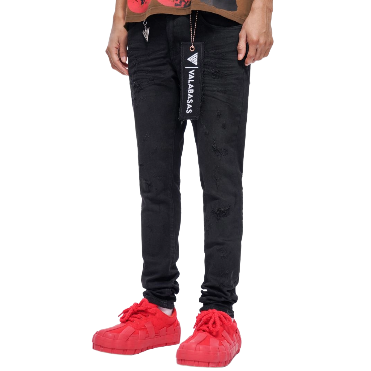 VALABASAS "BLACKOUT" SKINNY DENIM (BLK WASH)