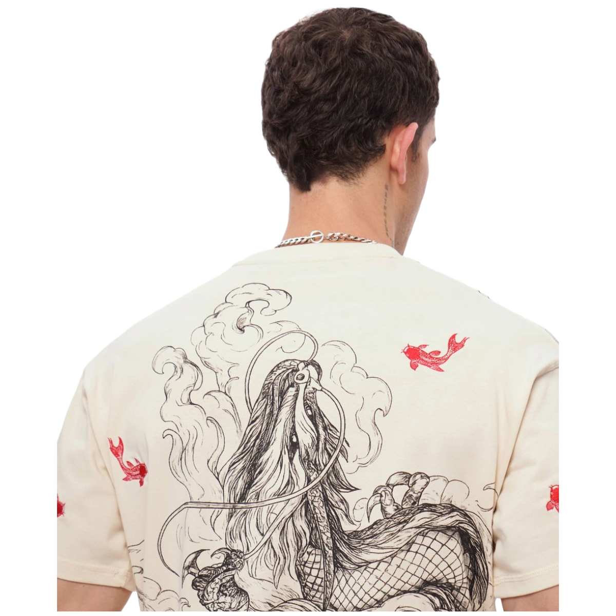 VALABASAS "MYTHIC FLOW" SS TEE (BEIGE)