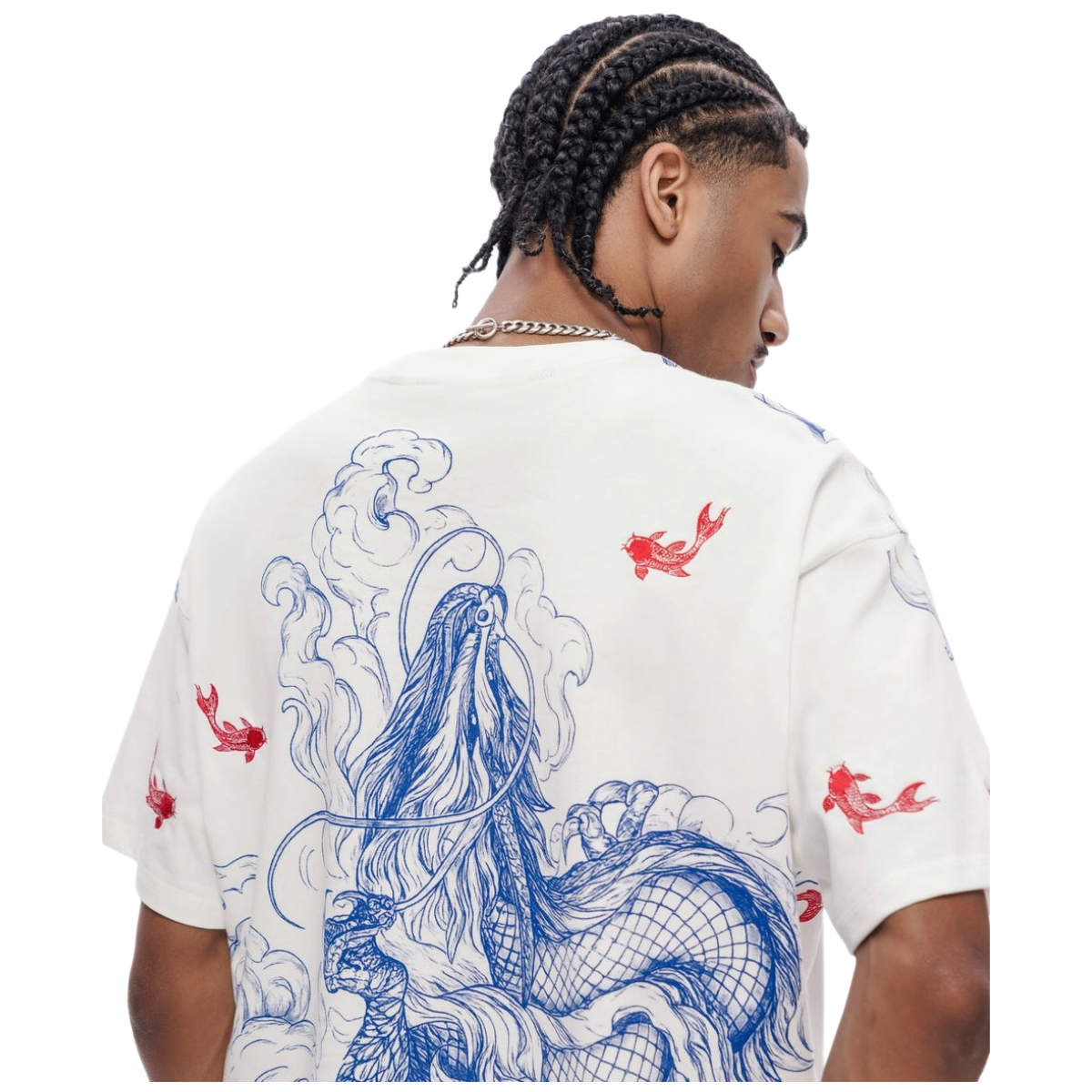 VALABASAS "MYTHIC FLOW" SS TEE (WHT)
