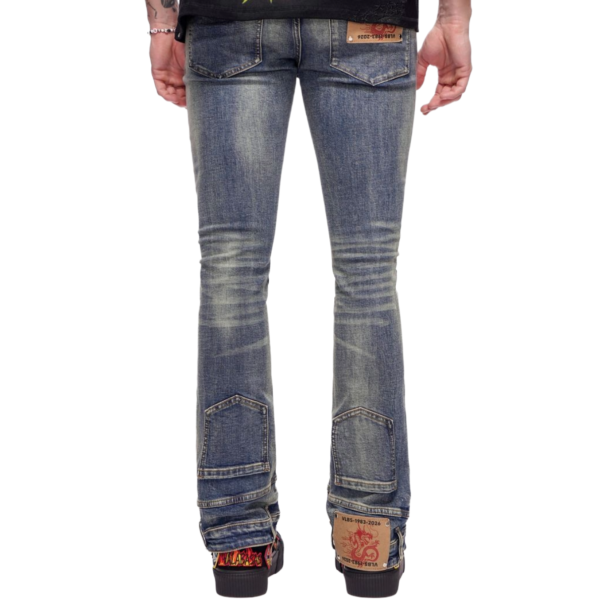 VALABASAS "HIKARI" STACKED DENIM (BLUE WASH)