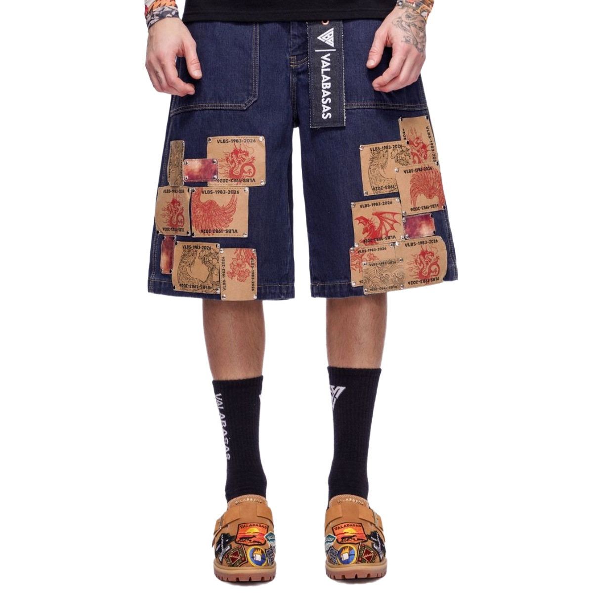 VALABASAS "TORNIX" BAGGY DENIM (DRK BLUE)