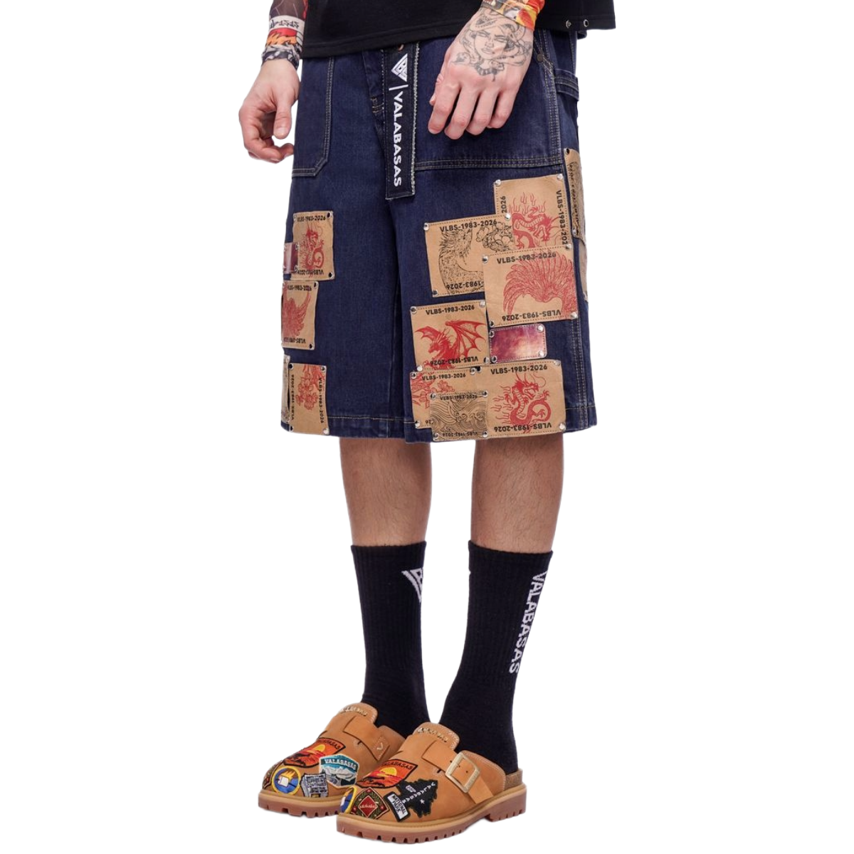 VALABASAS "TORNIX" BAGGY DENIM (DRK BLUE)