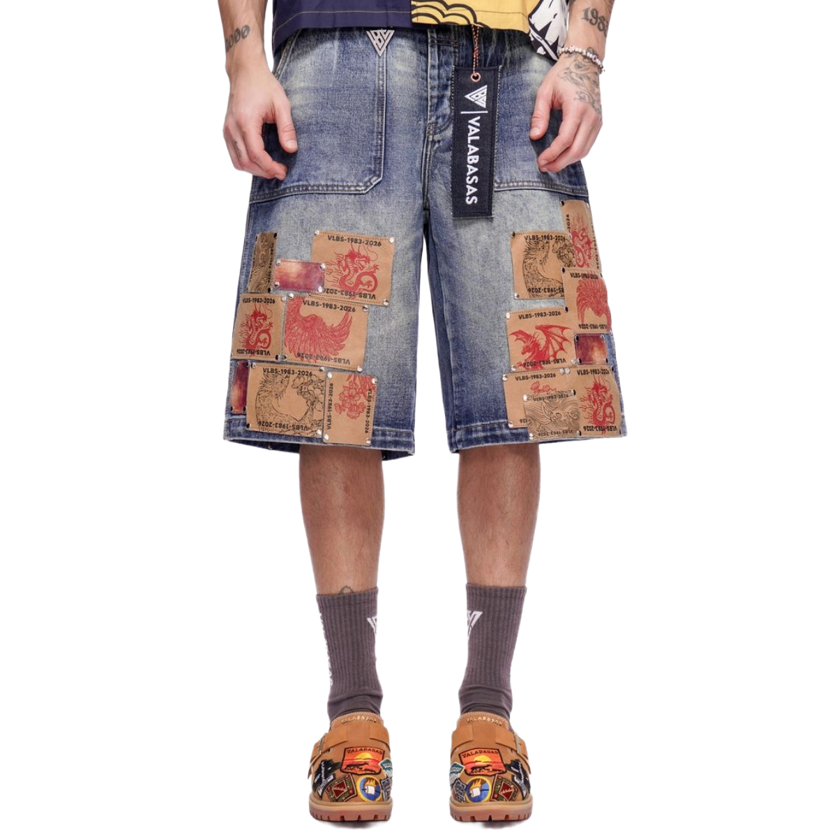 VALABASAS "TORNIX" BAGGY DENIM (BLUE WASH)