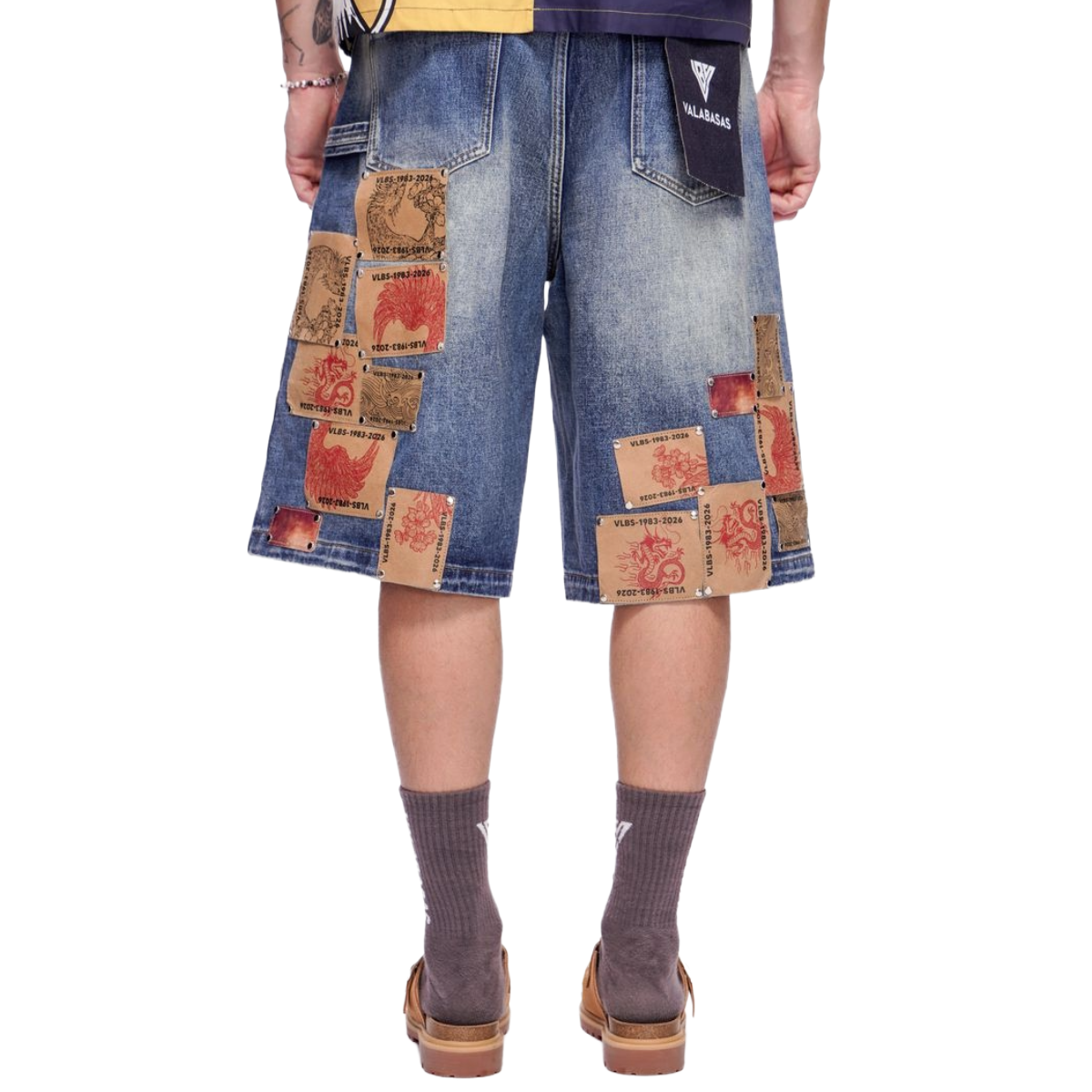 VALABASAS "TORNIX" BAGGY DENIM (BLUE WASH)