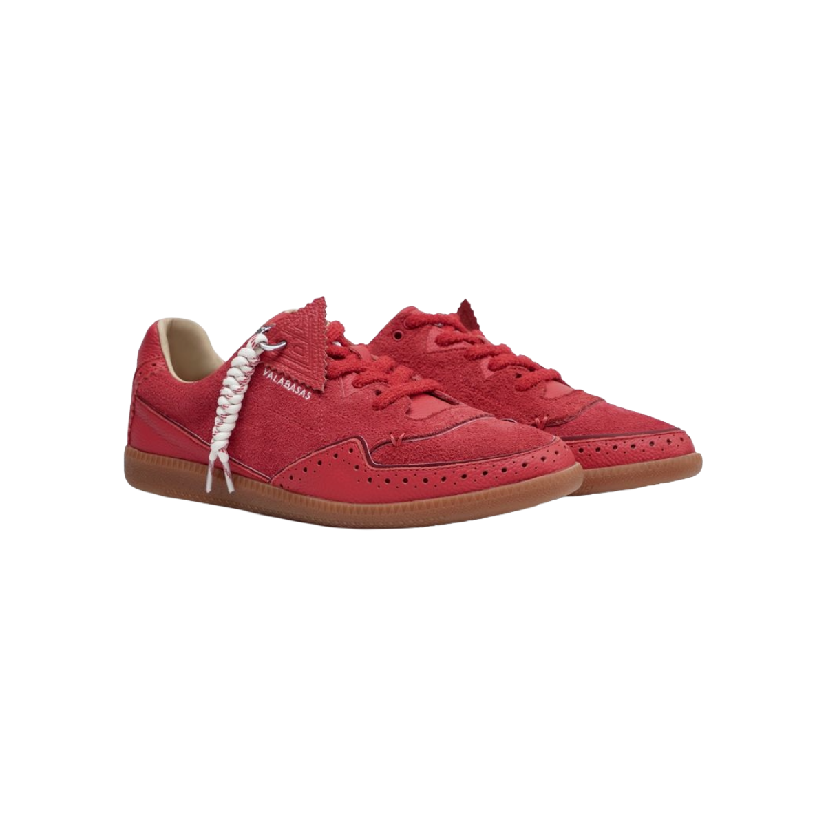 VALABASAS "ABLE" SUEDE RED