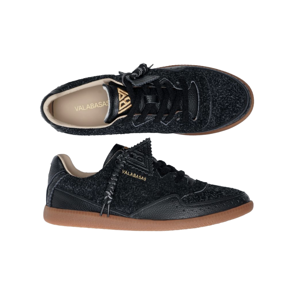 VALABASAS "ABLE" SUEDE BLACK