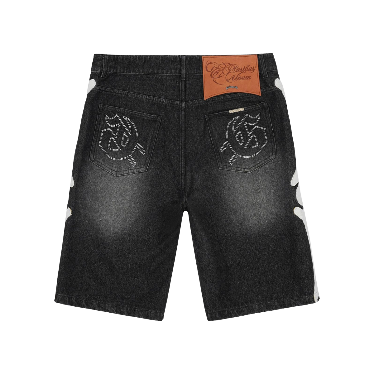 GODSPEED 'FEMUR' DENIM SHORTS (BLK)