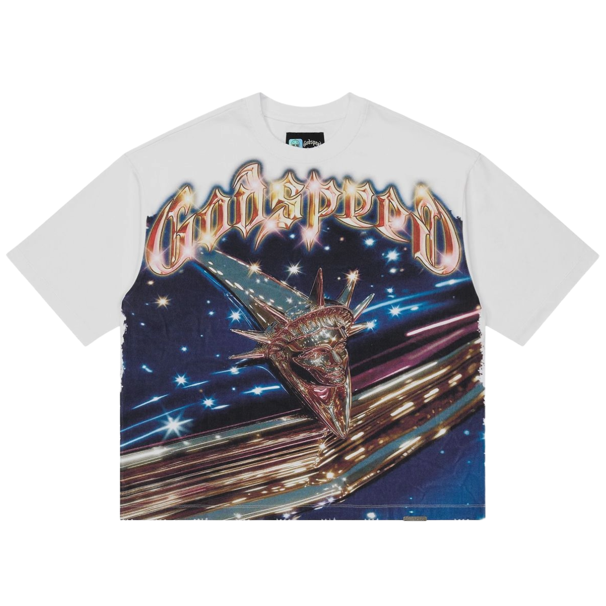GODSPEED 'LIBERTY CRUISER' SS TEE (WHT)