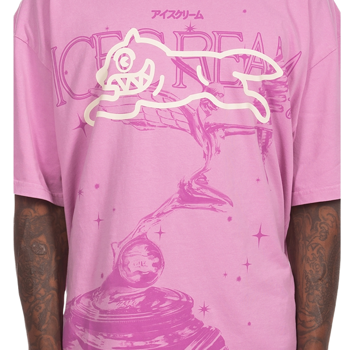 IC 'FUDGE' SS KNIT TEE (PINK)