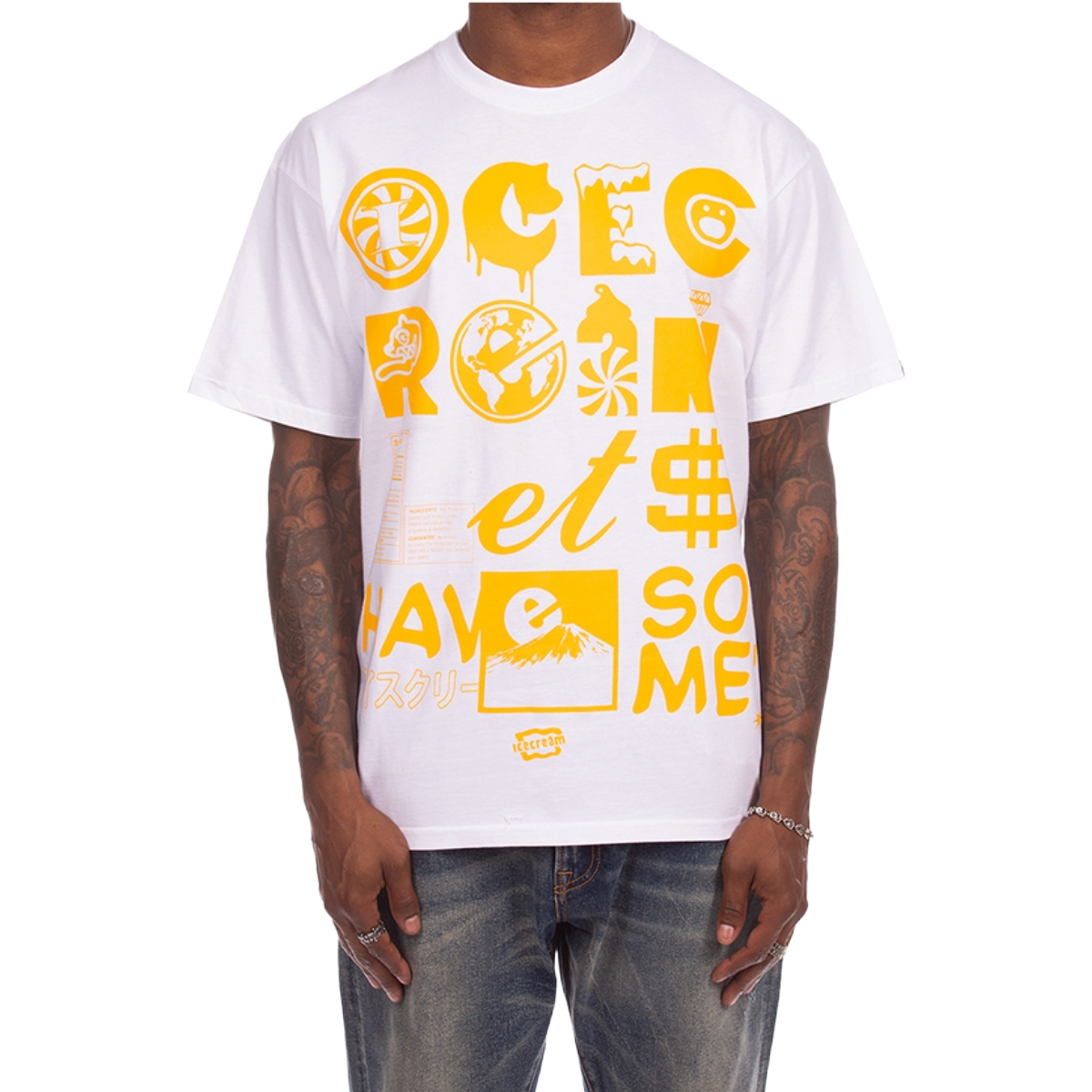 IC 'HAVE SOME' SS TEE (WHT)