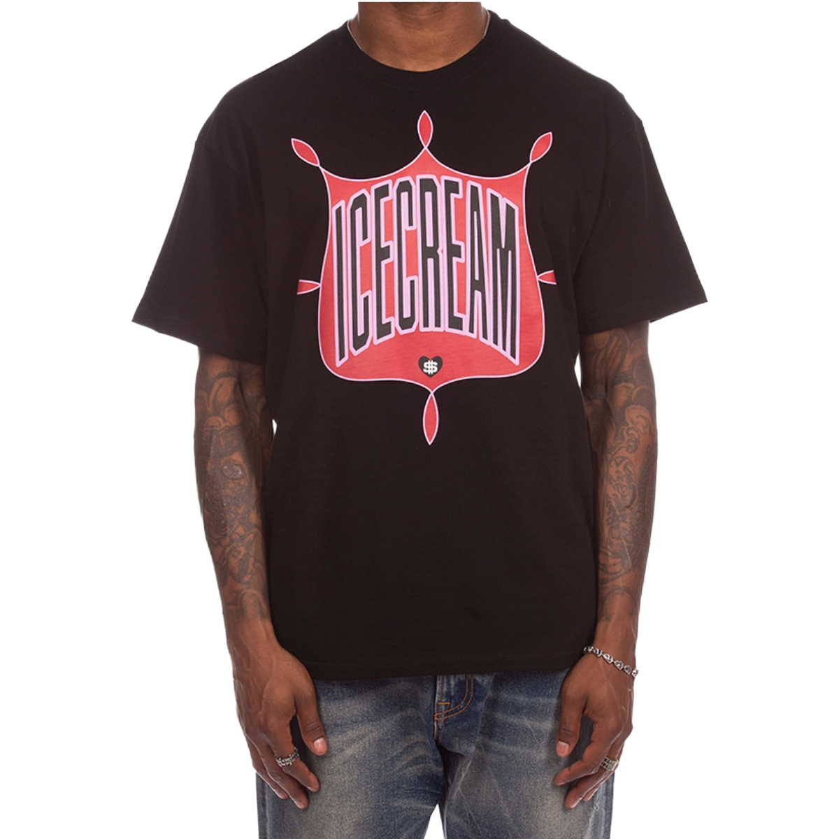 IC 'EMBLEM' SS TEE (BLK)