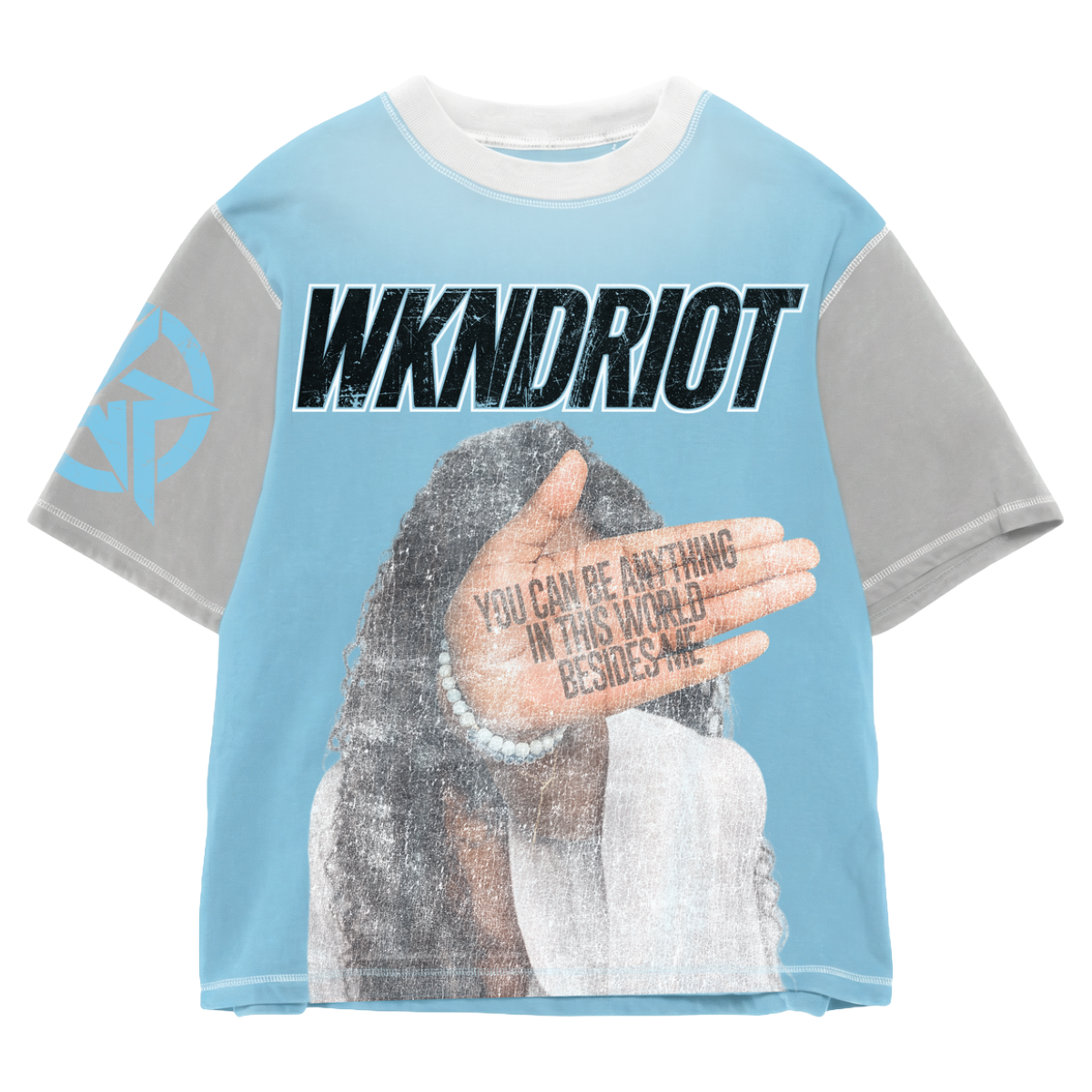 WR 'MADE FOR IT' SS TEE (BLUE)