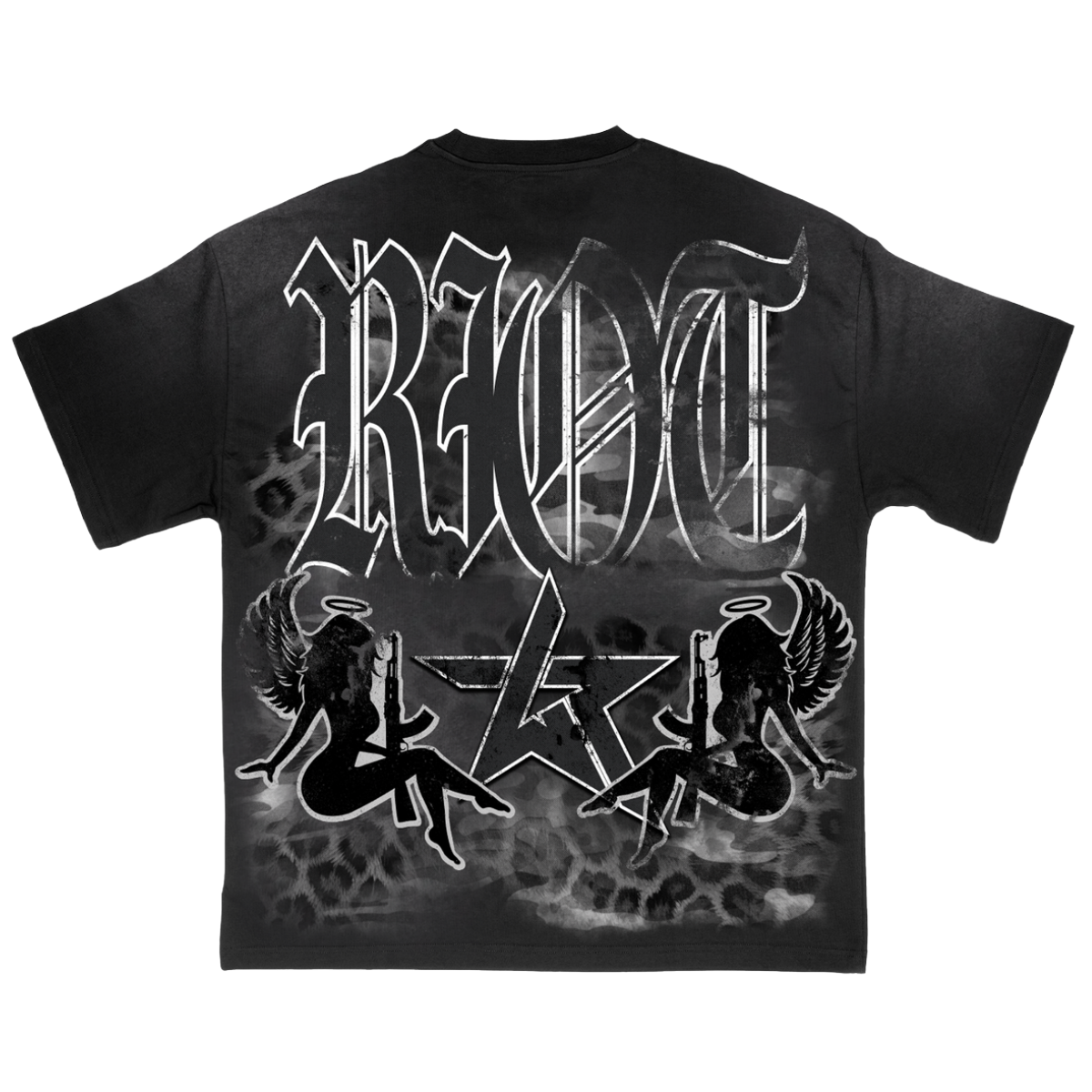 WR 'WAR READY' SS TEE (BLK)