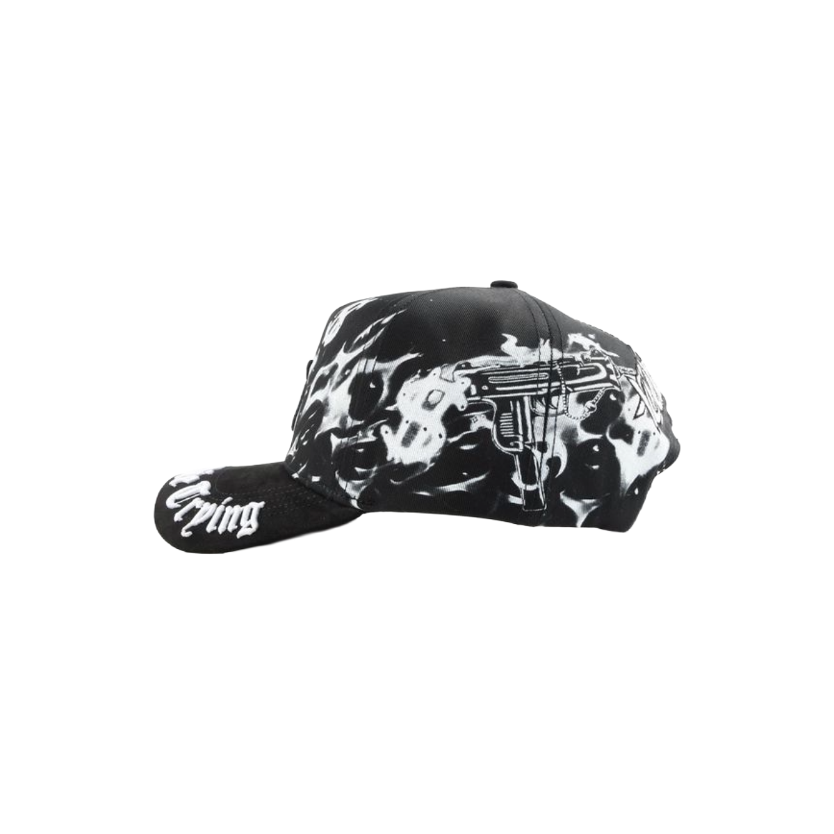 WR 'GET RICH OR DIE TRYING' SNAPBACK (BLK)