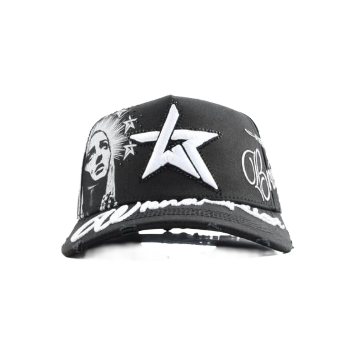 WR 'VIRGIN MARY' SNAPBACK (BLK)