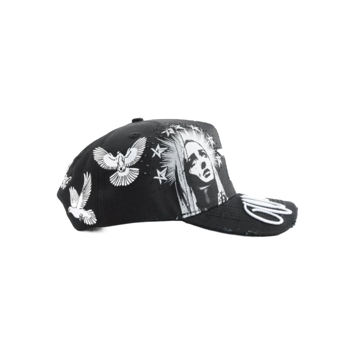 WR 'VIRGIN MARY' SNAPBACK (BLK)