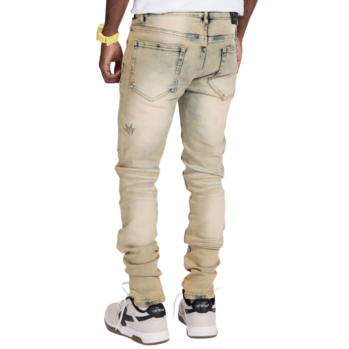 MELEE 'MUSASHI' DARK WHEAT DENIM