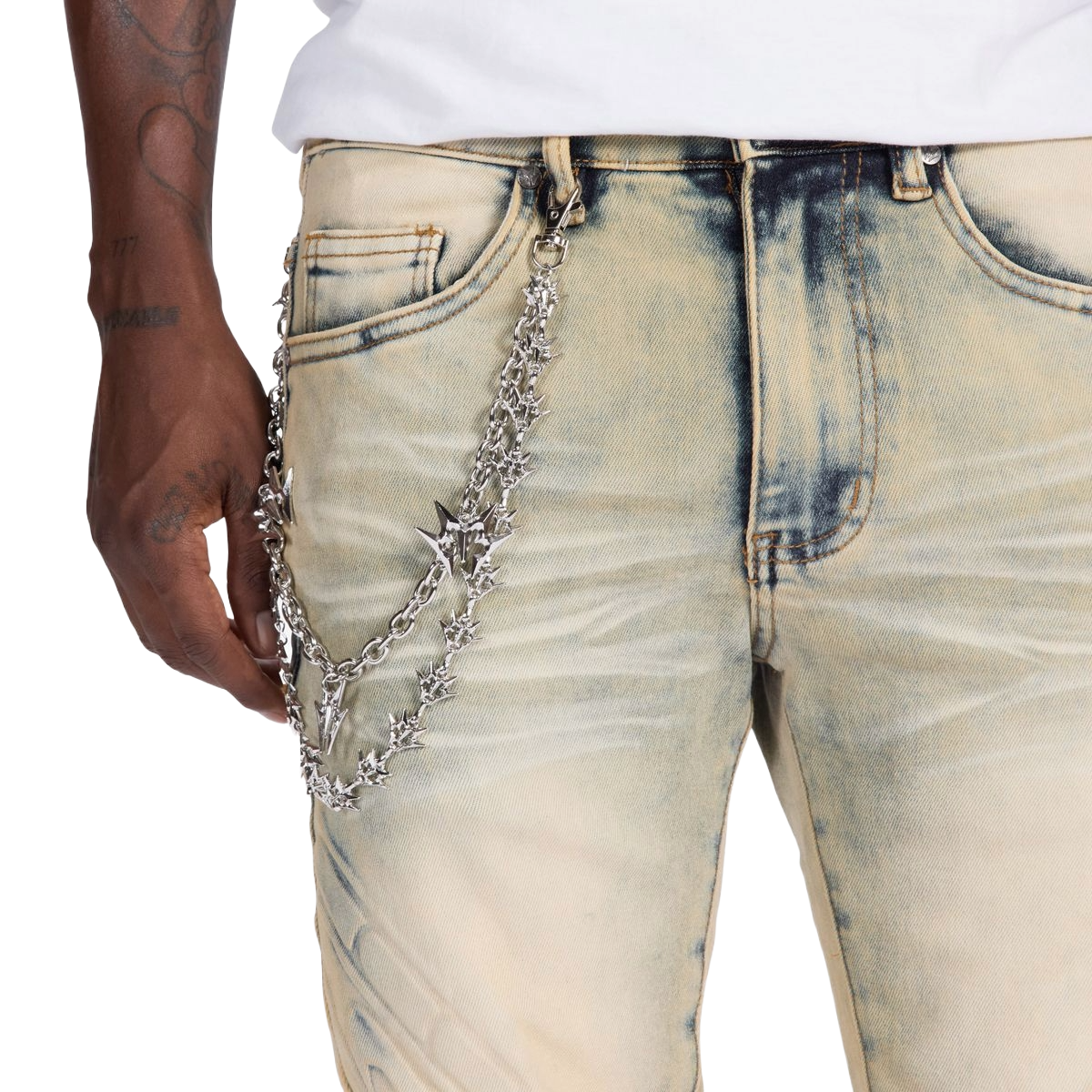 MELEE 'MUSASHI' DARK WHEAT DENIM