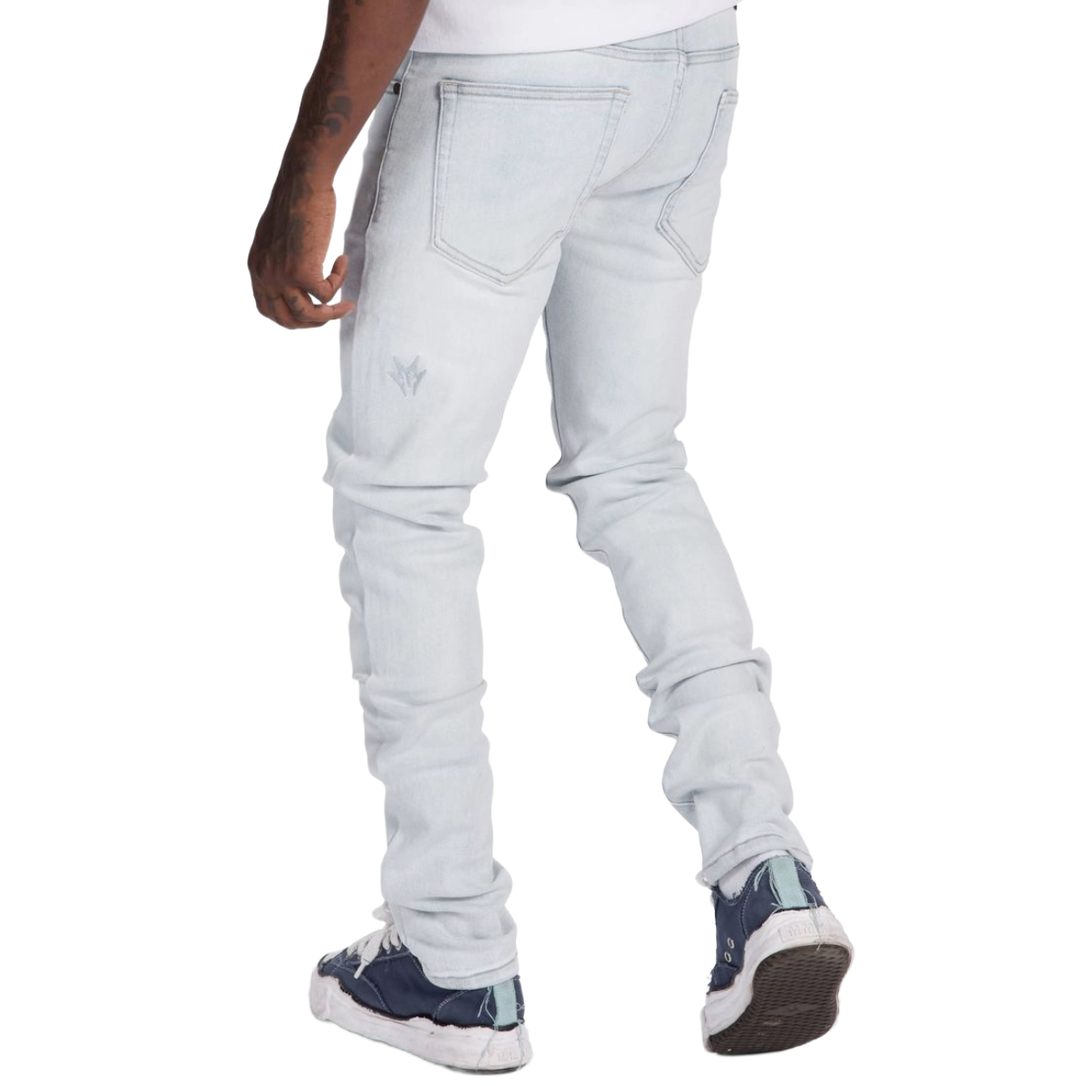 MELEE 'IGLOO' ICE WASH DENIM