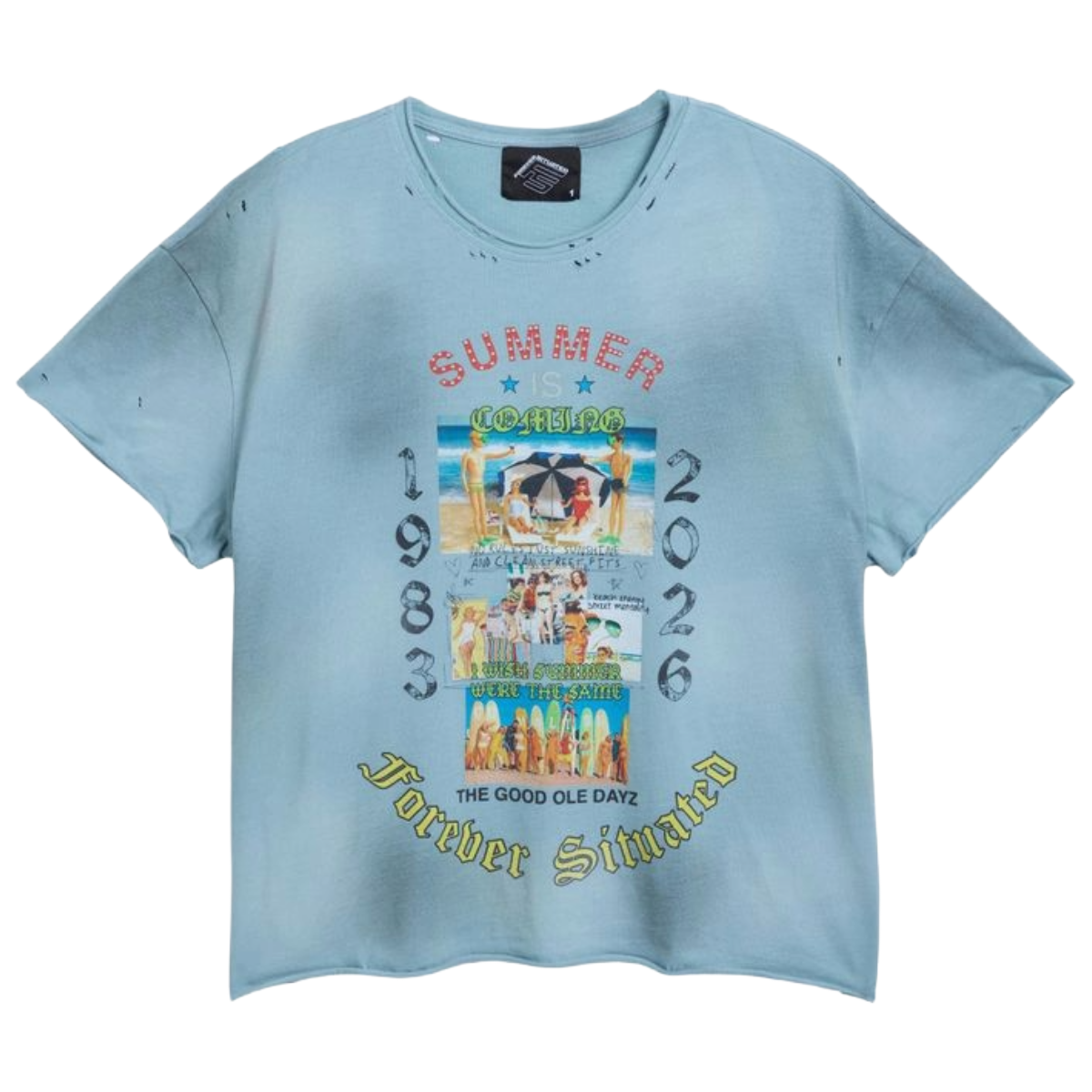FS 'SUMMER SITUATED' SS TEE (BLUE)