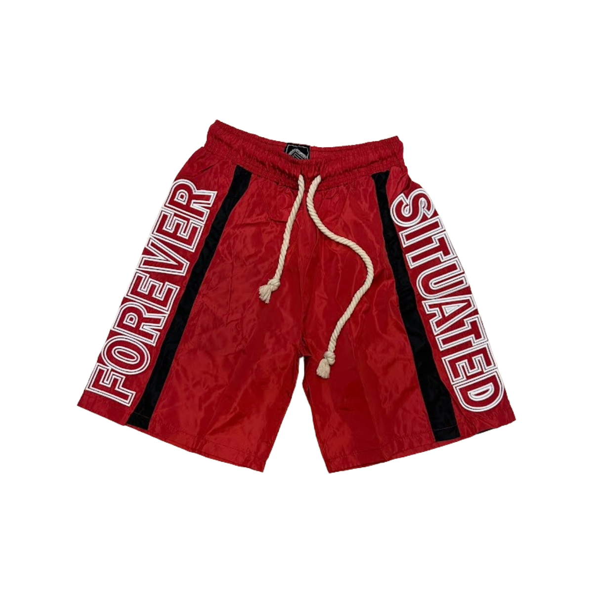 FS TRACK SHORTS (RED)