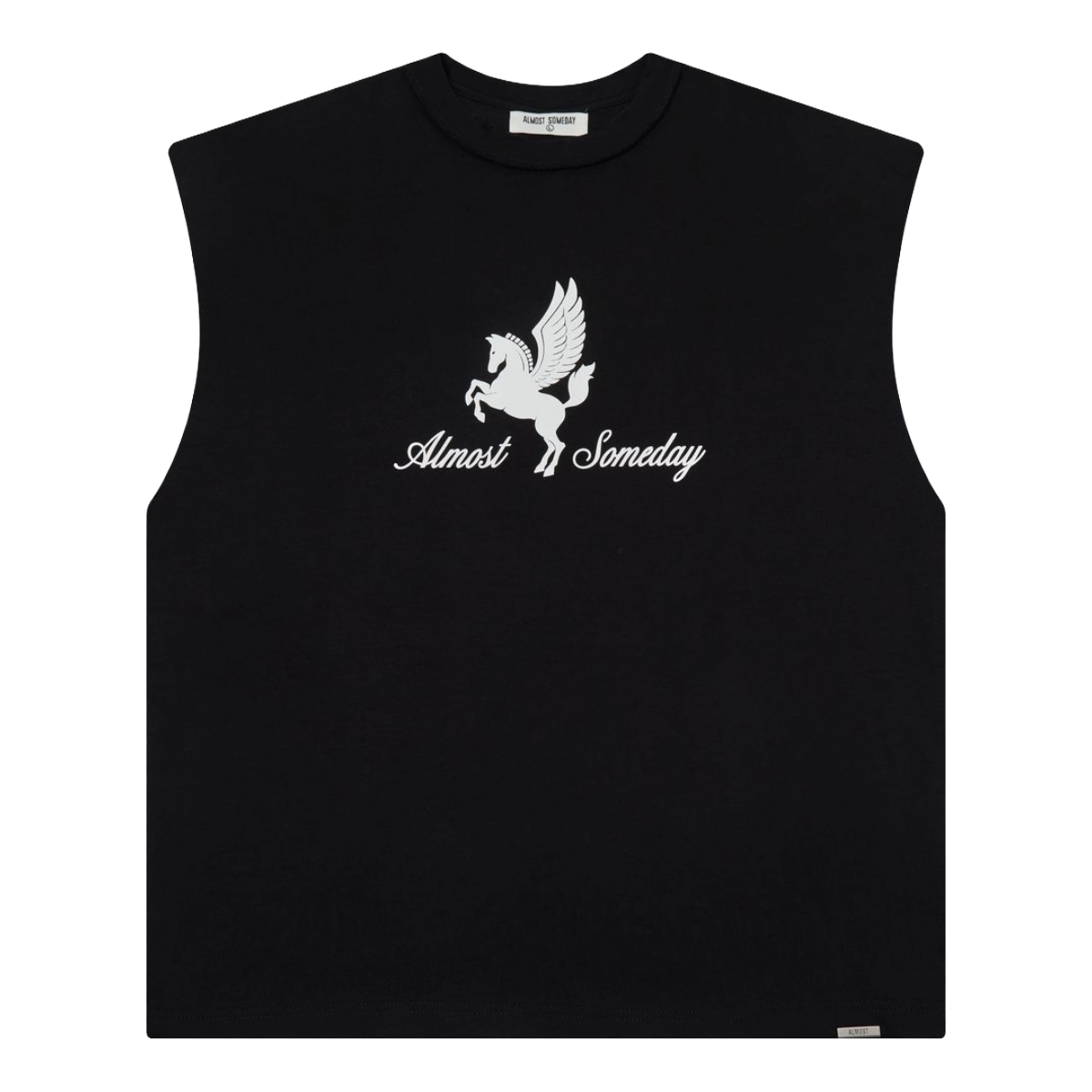 AS 'FORMULA' SLEEVELESS TEE (BLK)