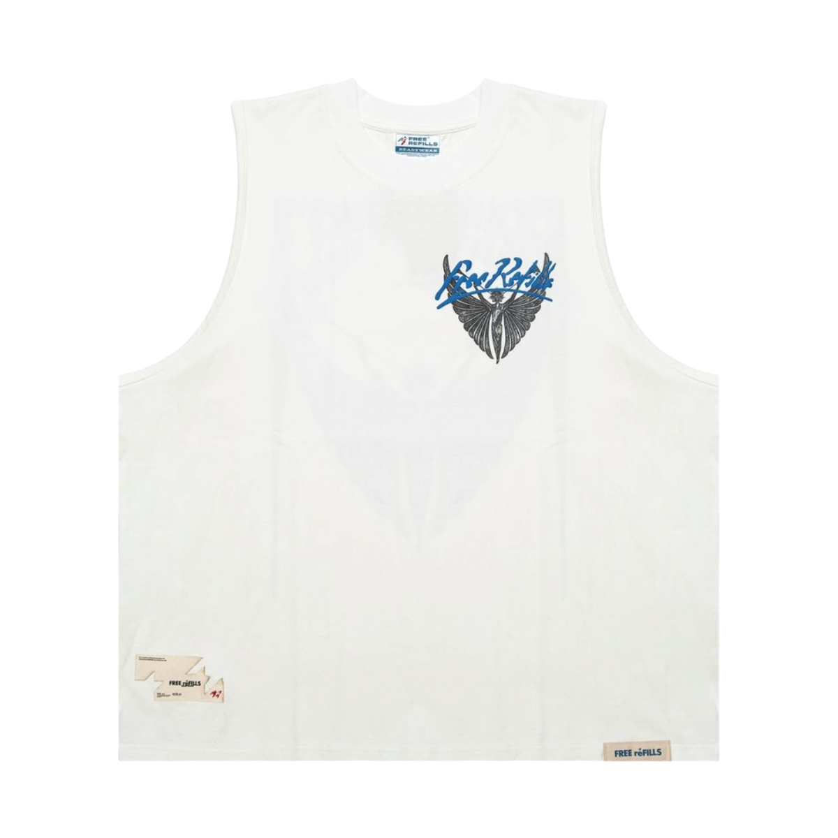 FR 'ANGEL' SLEEVELESS TEE (OFF-WHT)