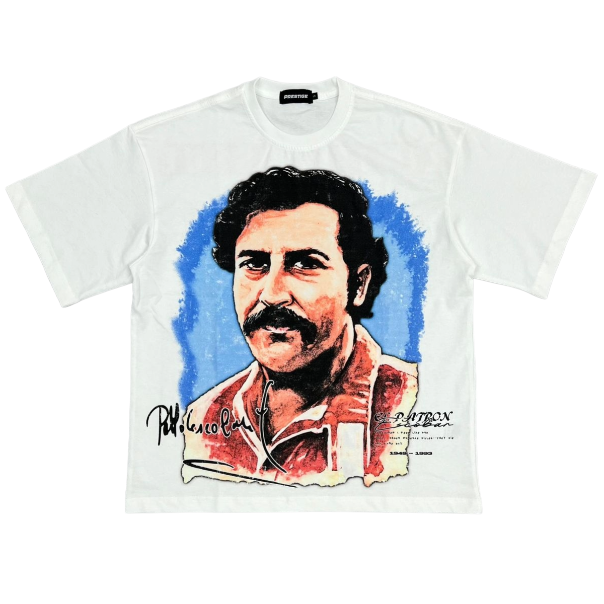 PRESTIGE 'PABLO' SS TEE (WHT)