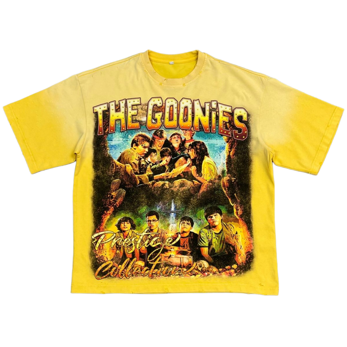 PRESTIGE 'THE GOONIES' SS TEE (YLW)