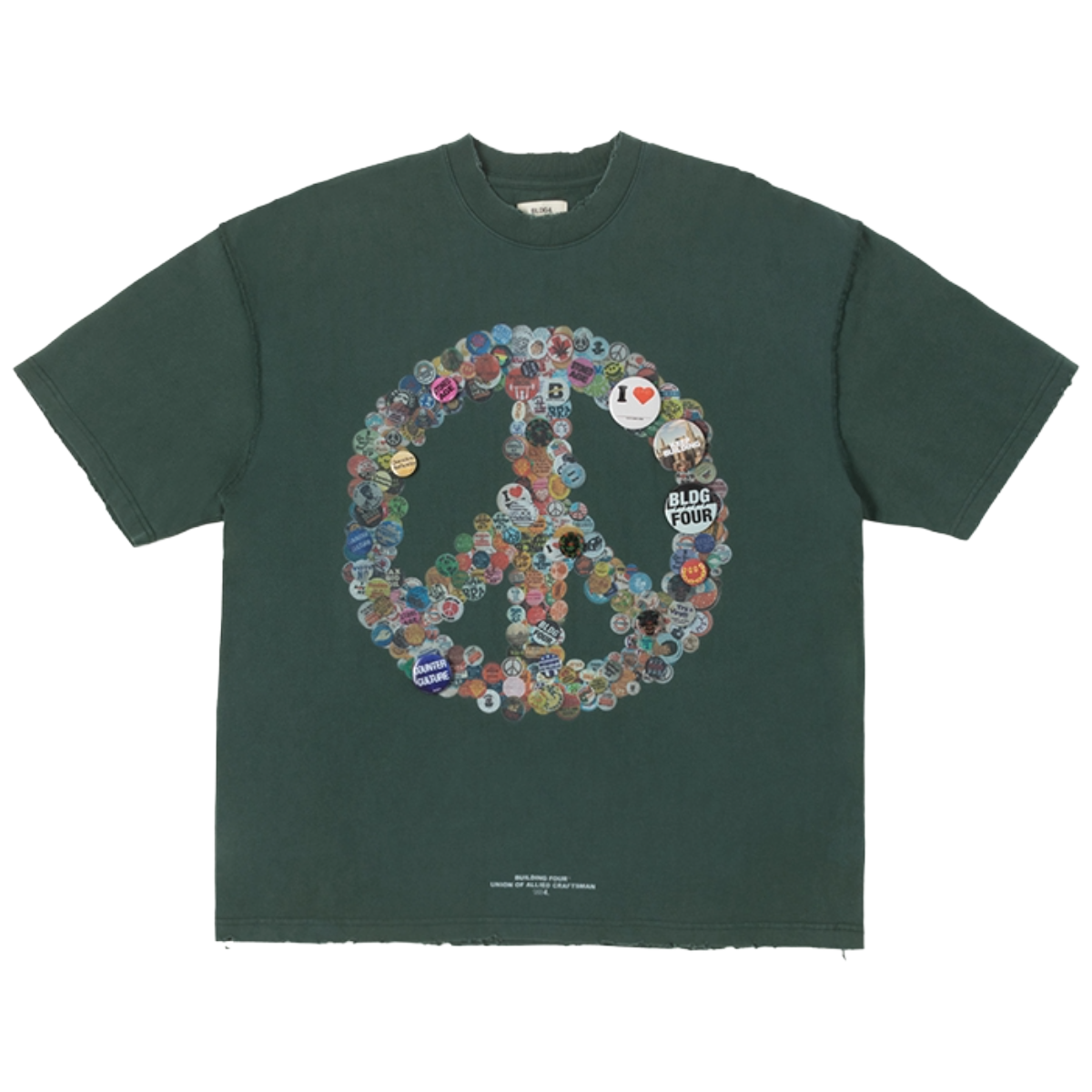 BLDG4 'ROCKEFELLER' SS TEE (GRN)