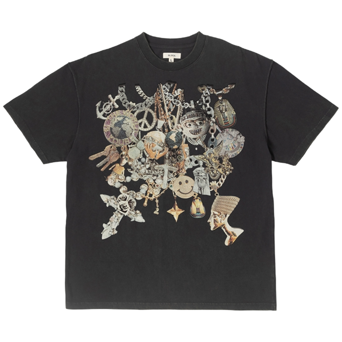 BLDG4 'HEAVY' SS TEE (BLK)