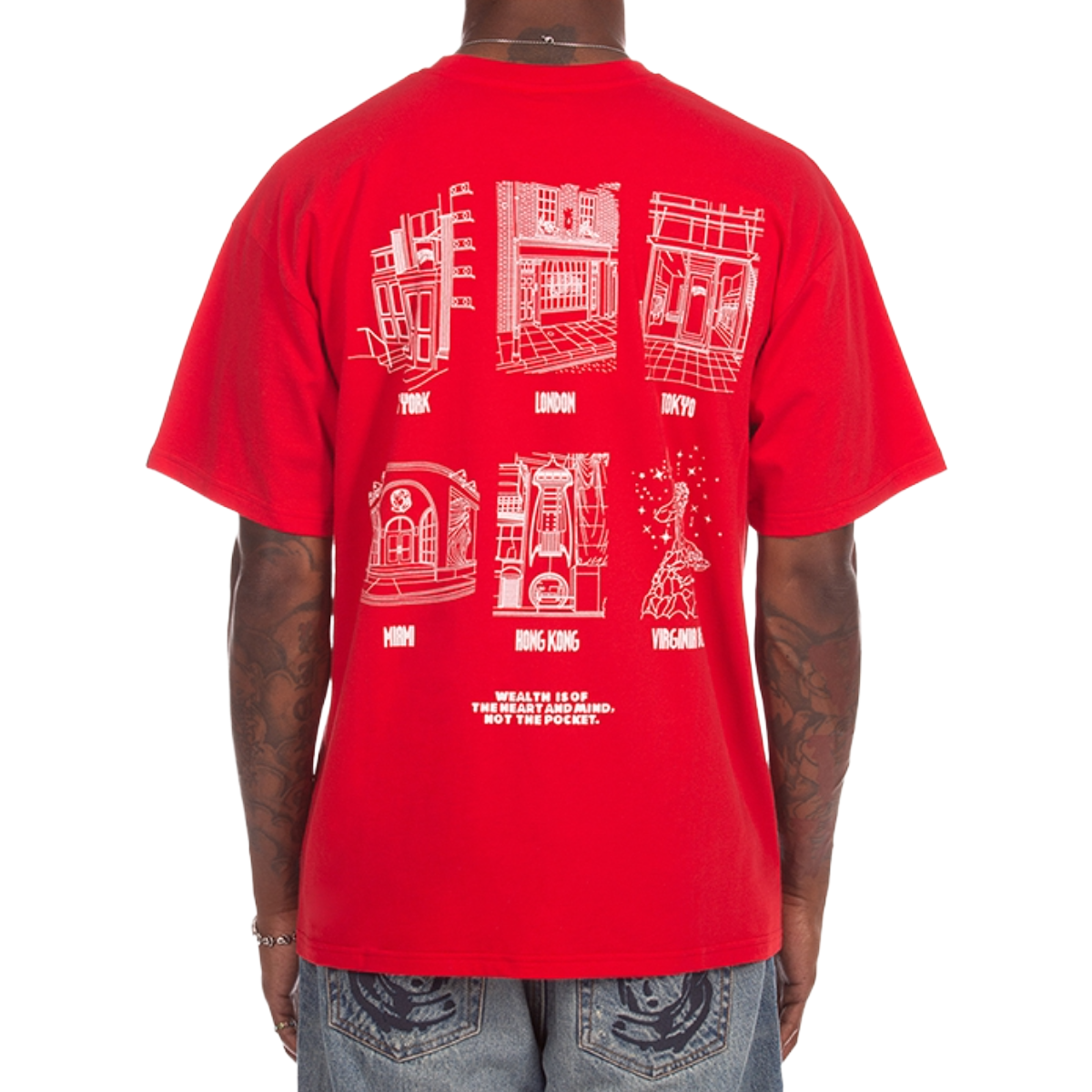 BB STORES SS TEE (RED)