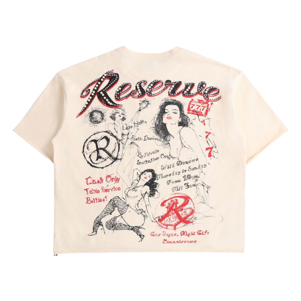 GFTD 'PRIVATE CLUB' SS TEE (BONE)