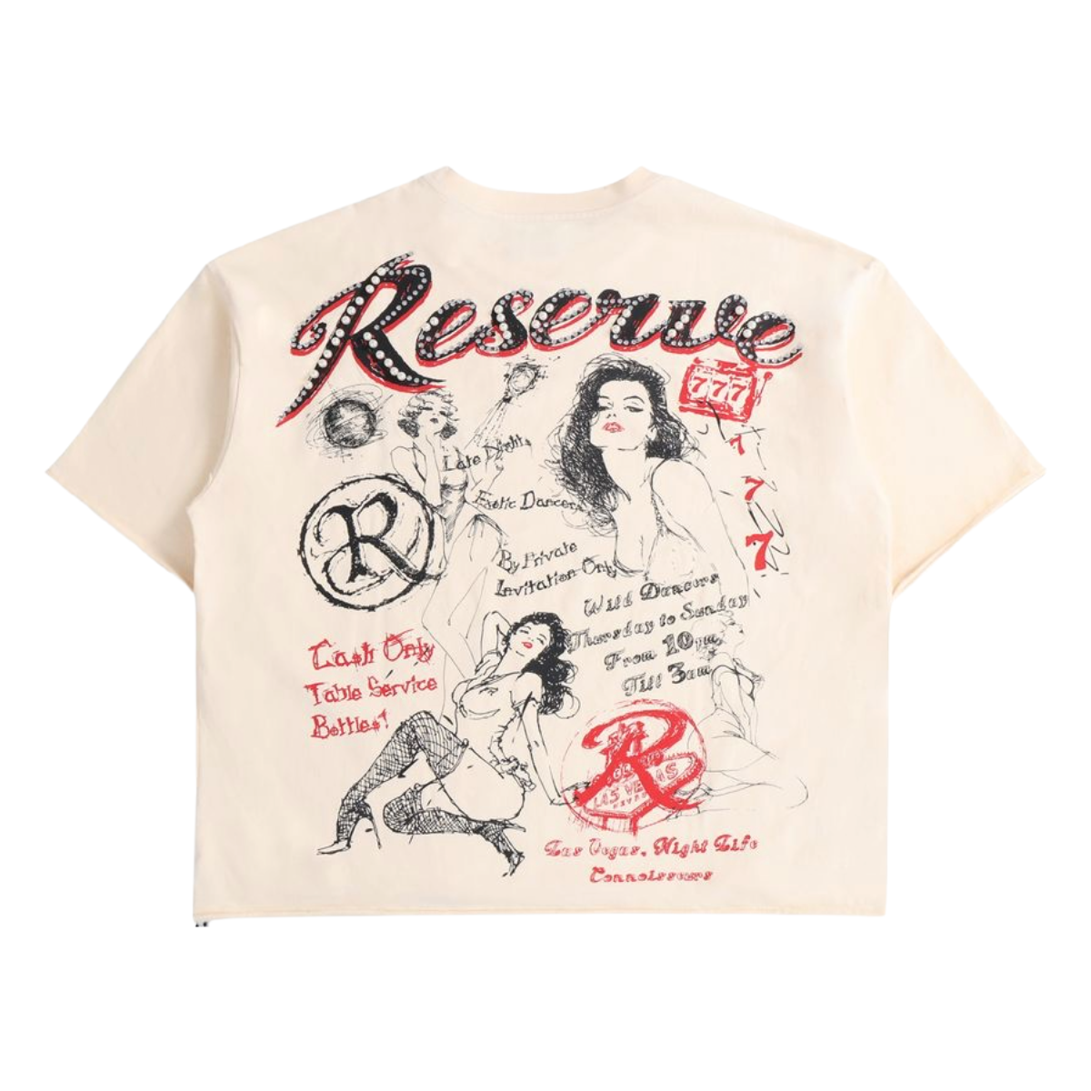 GFTD 'PRIVATE CLUB' SS TEE (BONE)