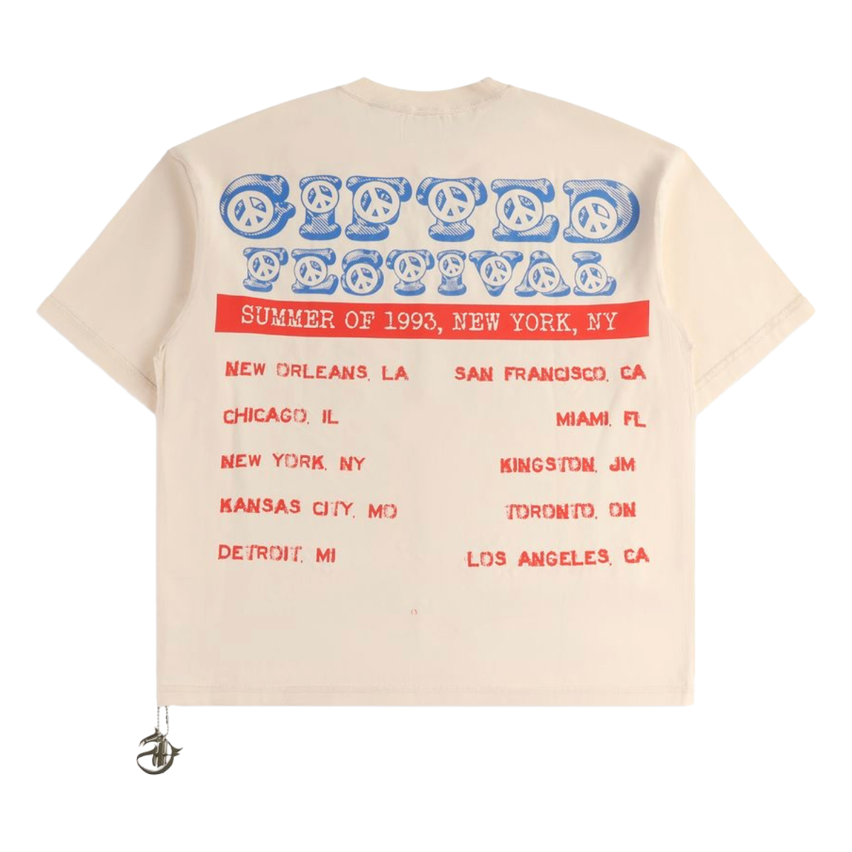 GFTD 'FEST' TEE (BONE)