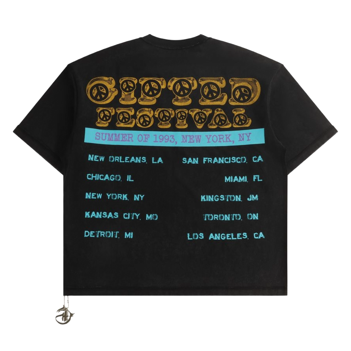 GFTD 'FEST' TEE (BLACK)