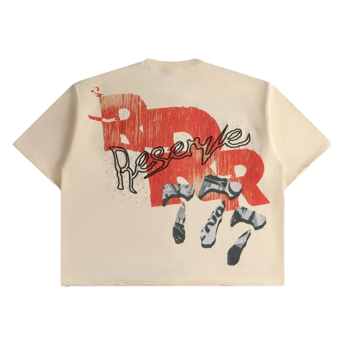 GFTD 'ANXIETY' TEE (BONE)