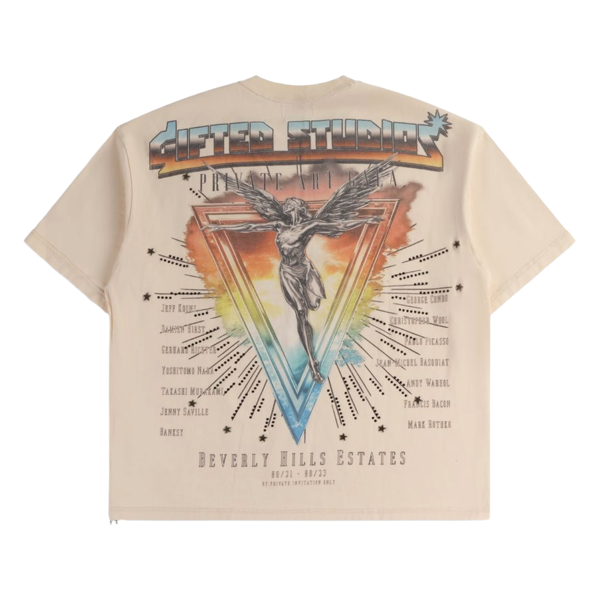 GFTD 'PRIVATE GALLERY' TEE (BONE)