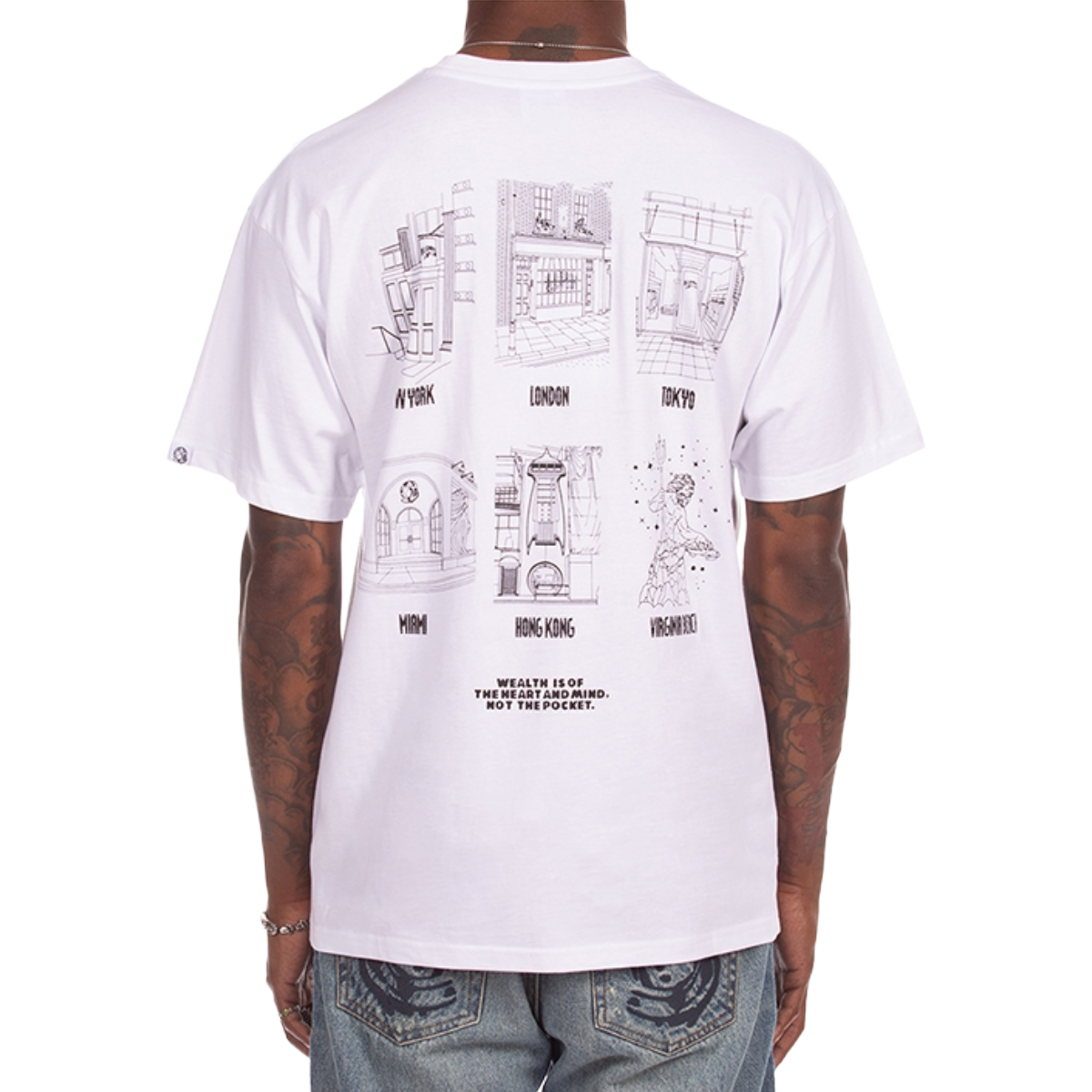 BB STORES SS TEE (WHITE)